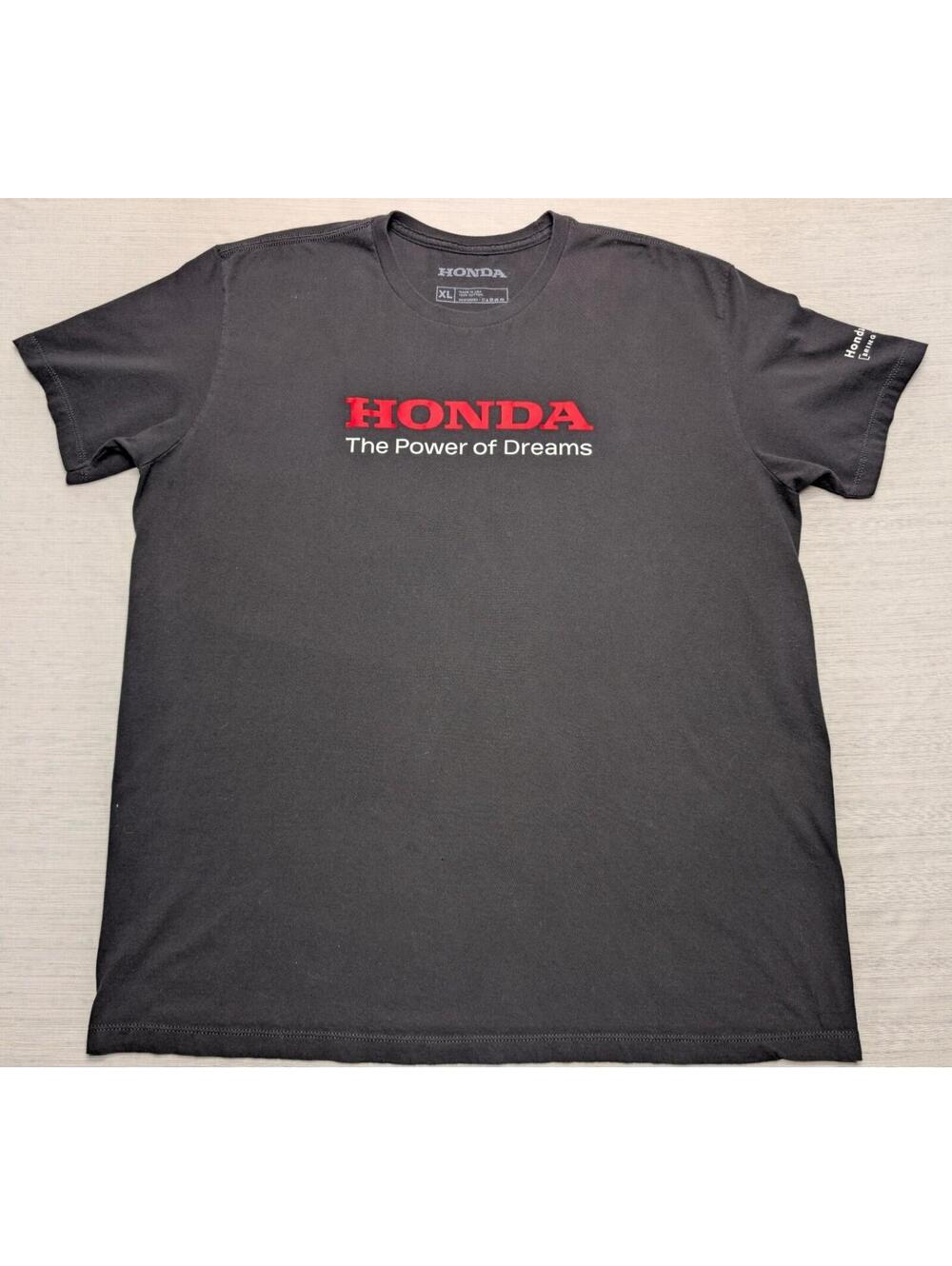RARE Official Honda Careers The Power Of Dreams Black TShirt Made In USA Size XL